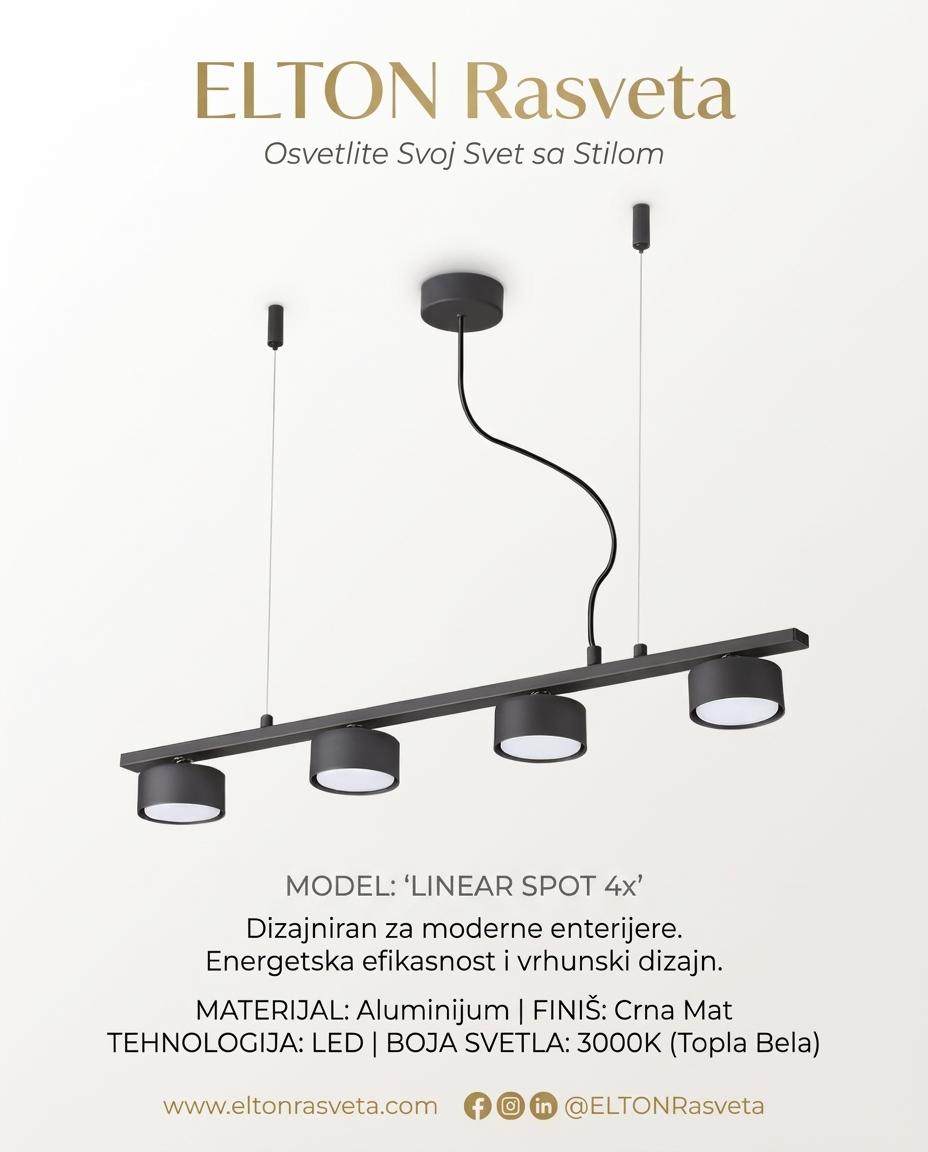 Uvećaj IDEAL LUX luster MINOR LINEAR SP4 – 235455 Uvećaj IDEAL LUX luster MINOR LINEAR SP4 – 235455